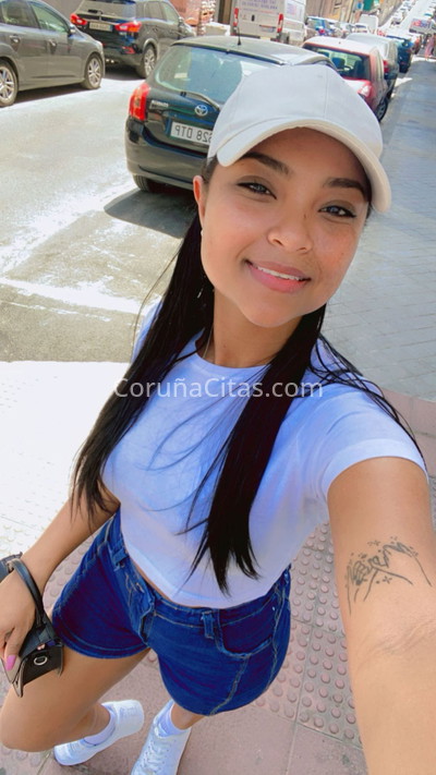 Gabriela, morenita colombiana. 686053245. Citas en A CORUÑA, A CORUÑA. www.coruñacitas.com.