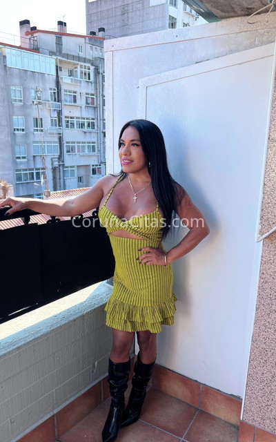 Luz Gabi, una trans maja y divertida. 685263736. Citas en A CORUÑA, A CORUÑA. www.coruñacitas.com.