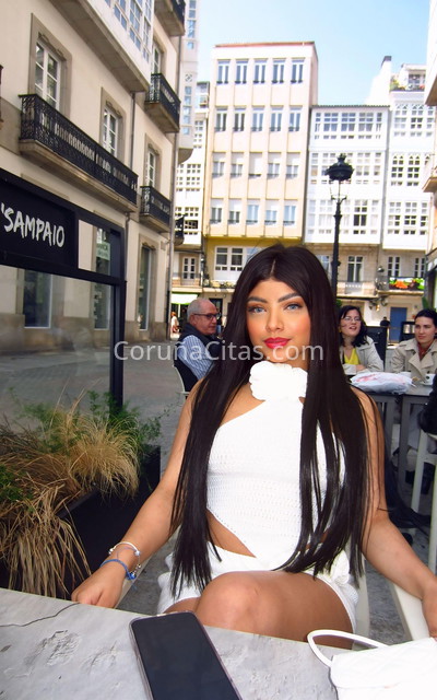 Samantha, jovencita hermosa y cercana. 641066718. Citas en A CORUÑA, A CORUÑA. www.coruñacitas.com.