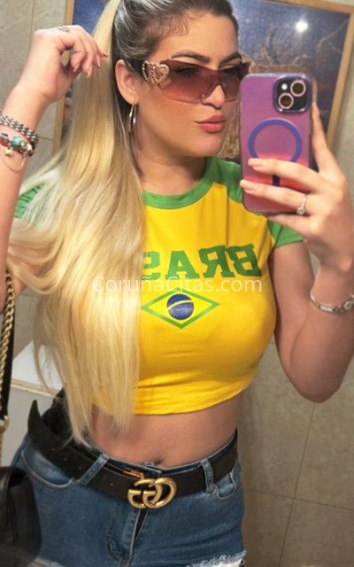 Lara, rubia brasileña. 613508545. Citas en A CORUÑA, A CORUÑA. www.coruñacitas.com.