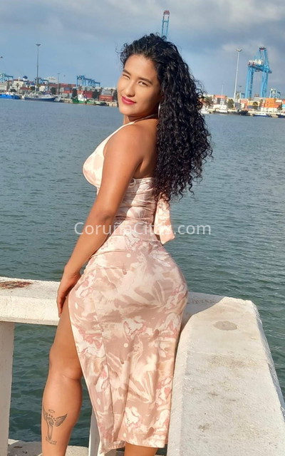 Morena venezolana, Samantha. 608539318. Citas en A CORUÑA, A CORUÑA. www.coruñacitas.com.